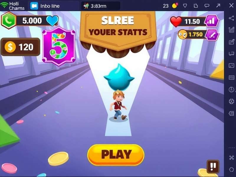 Holi Charm Chase Color Run Gameplay