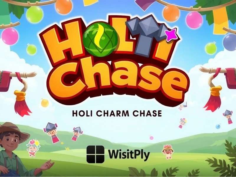 Holi Charm Chase Game Banner